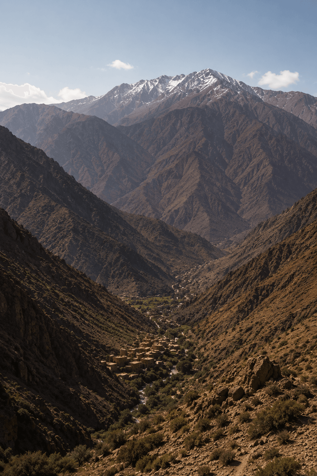 The Quiet Geometry of Morocco's High Atlas