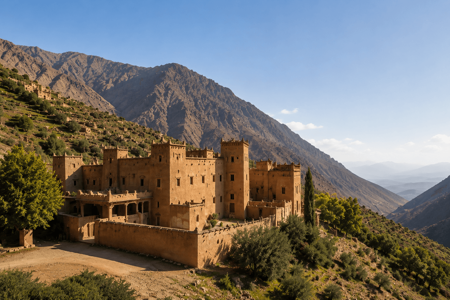 The Quiet Geometry of Morocco's High Atlas