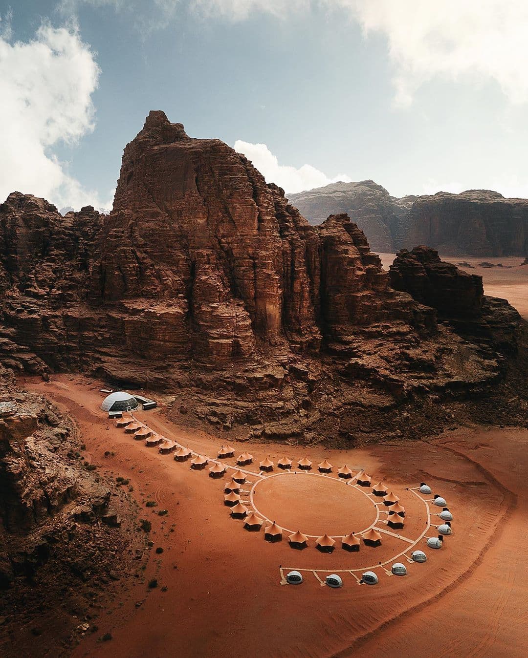 Into Petra by the Back Route, and a Night in Wadi Rum