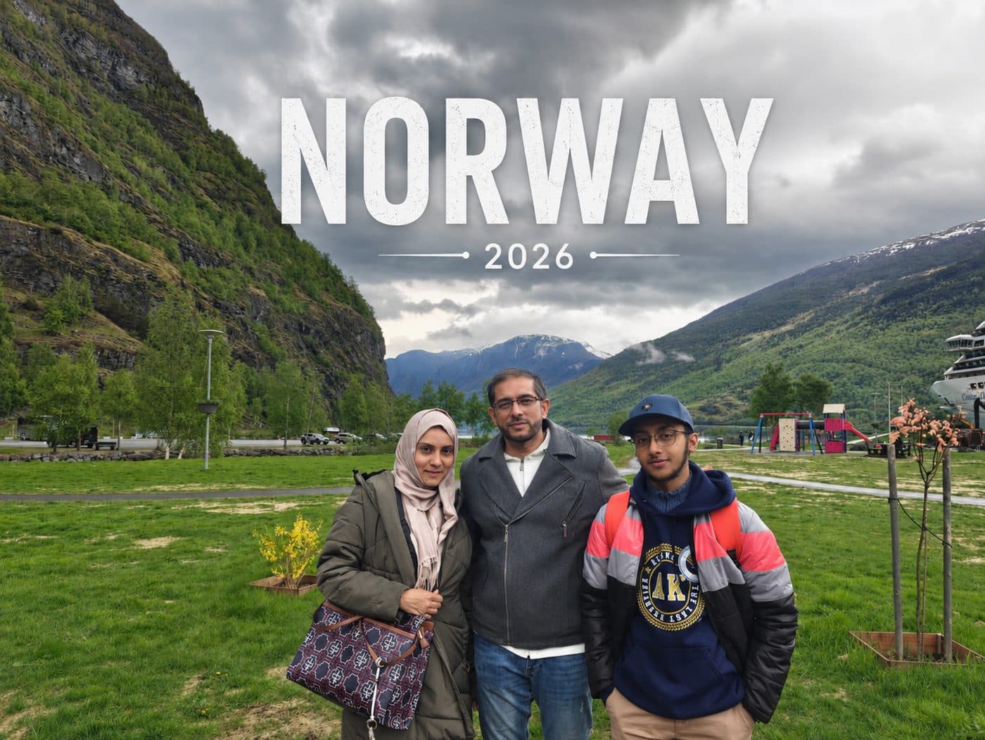 A photograph sent in by Azim Hawa, taken in Norway in 2026