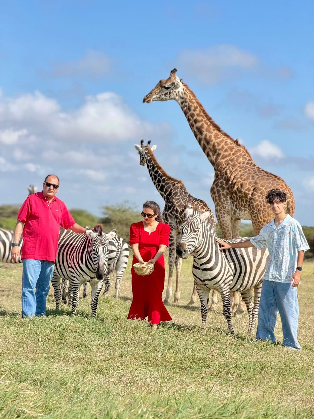 A photograph sent in by Malcolm Dadina, on safari in the Serengeti